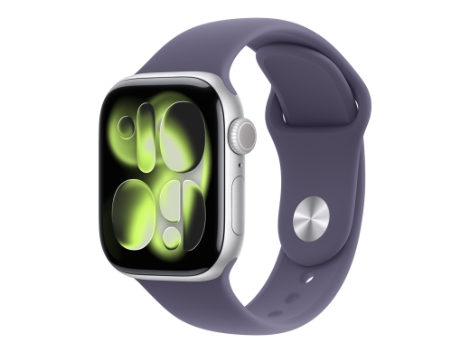 Apple Watch Series 11 GPS + Cellular 42mm Space Grey Aluminium Case with Black Sport Band - S/M Apple
