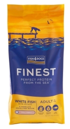 FISH4DOGS Finest Ocean White fish S - dry dog food - 6kg