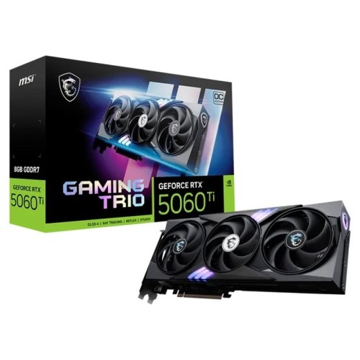 MSI GAMING TRIO OC - graphics card - GeForce RTX 5060 Ti - 8