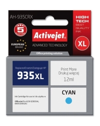 Activejet AH-935CRX Ink (replacement HP 935XL C2P24AE; Premium; 12 ml; cyan)
