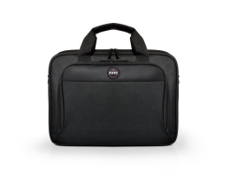 PORT DESIGNS HANOI II CLAMSHELL 105064 Fits up to size 15.6 " Messenger - Briefcase Shoulder strap Black