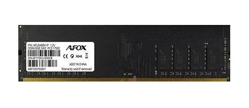 AFOX DDR4 8G 2400 UDIMM memory module 8 1 x 8 2400 MHz