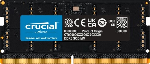 Notebook memory DDR5 SODIMM 32GB/5600 CL46 (16Gbit)