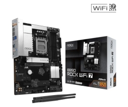 Asrock Motherboard B850 ROCK WIFI 7 AM5 4DDR5 ATX