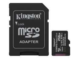 Kingston Flash-Card incl. SD-Adapter Canvas Select Plus - microSDXC UHS-I - 256