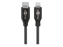 Goobay Lightning USB-C Charging and Sync Cable Round cable