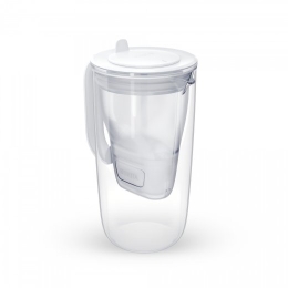 Brita 2.5L Glass Water Filter Jug - Grey