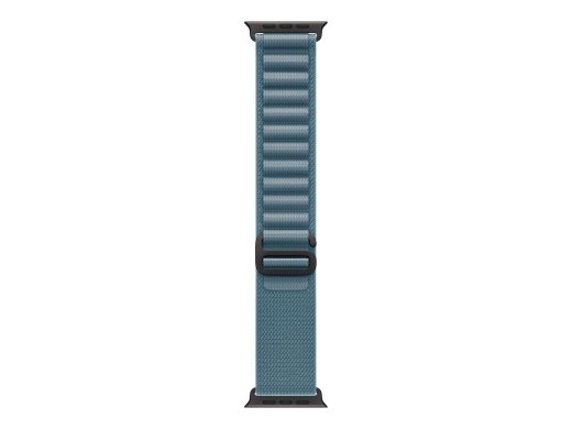 Apple 49mm Light Blue Alpine Loop - Medium - Black Titanium Finish Apple