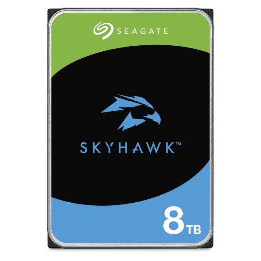 Seagate SkyHawk internal hard drive 8 TB 256 MB 3.5" Serial ATA III (ST8000VX010)