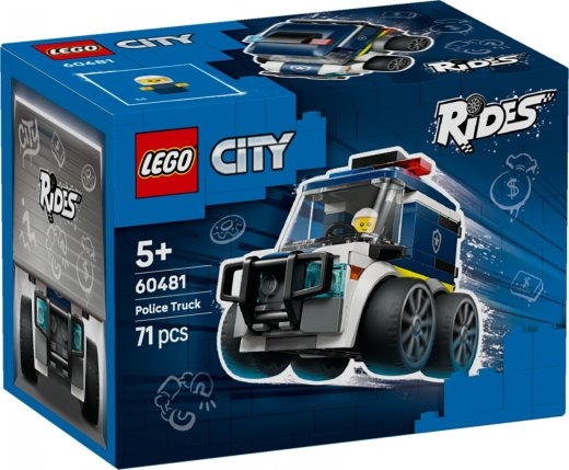 Blocks City 60481 Rides - Police Truck